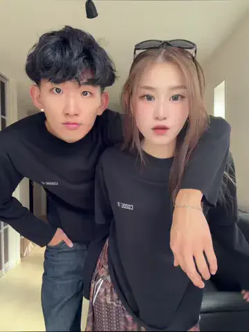 191cmの巨人と小娘のTikTok投稿