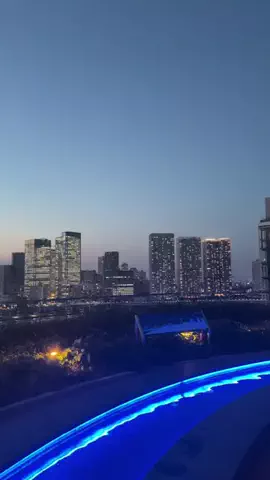 散歩倶楽部🌙のTikTok PR投稿：🎈豊洲万葉倶楽部 景色が本当に綺麗でなおかつ、ずっと…