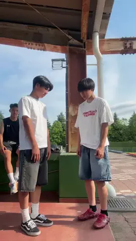 田舎のダンサーのTikTok投稿