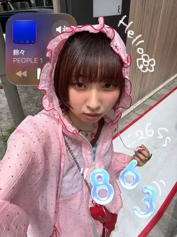 ひなののTikTok投稿