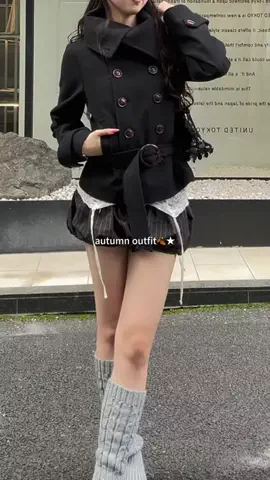 モエのTikTok PR投稿：autumn outfit🍂★このPコートお気に入り^_− #fyp#zozotown#whoswh…