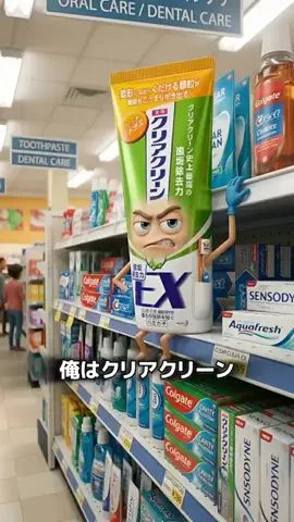 歯磨き粉マンのTikTok投稿