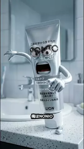 歯磨き粉マンのTikTok投稿