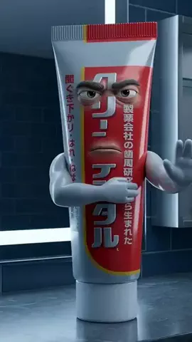 歯磨き粉マンのTikTok投稿