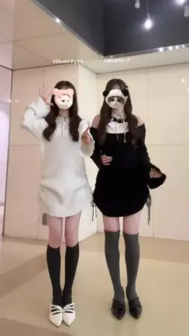 うるしのTikTok PR投稿：ｺﾘめちゃ着痩せして神すぎ😾💖白黒で初代プリキュア…
