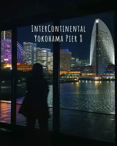 umeのTikTok PR投稿：旅行や特別な日におすすめ🥂 お部屋から横浜の夜景を一…