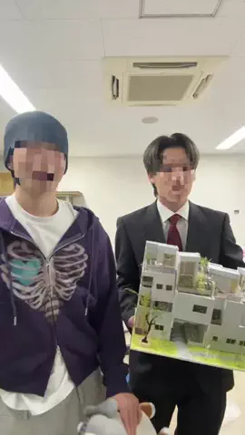 限界建築学生のTikTok投稿