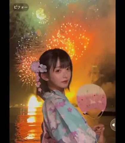 彗 星のTikTok投稿
