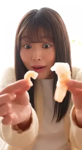 心の旅のTikTok PR投稿：リピート確定👍特大むきえび🍤 #甲羅組 #えび #食事 #pr @…