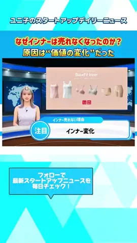 ビジネスジャーナル　スタートアップTVのTikTok投稿