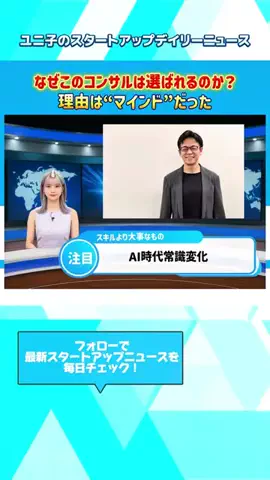 ビジネスジャーナル　スタートアップTVのTikTok投稿
