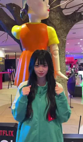 内田結菜のTikTok投稿