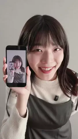 笑うポーカーフェイスのTikTok投稿