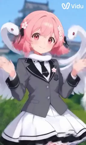 ひなこ🤸＠姫路🏯でぶっ飛ばす😆AIアイドル🎵のTikTok投稿