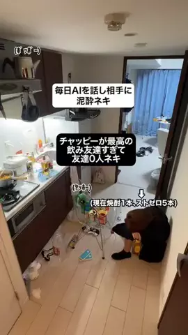 なーちゃん/AIと泥酔ネキのTikTok投稿