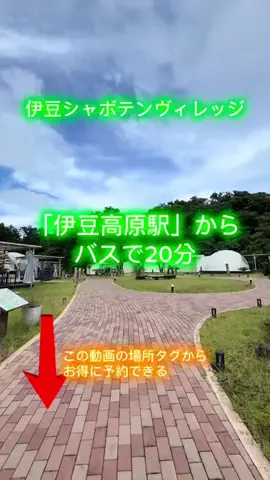 ゆうき｜大分旅行のTikTok PR投稿：伊豆でちょっと特別なグランピング体験🌿⛺️ 今回泊ま…
