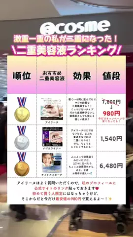 ひとえ@デカ目テクのTikTok PR投稿：一重で悩んでる子必見👀‼️ 私はこれ使って一重から二…