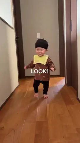 【公式】Konny | 抱っこ紐・スタイ・ベビー服のTikTok PR投稿：🍂Konny26FWの9月NewCollection🍂 秋にぴったりなアイテムが続…