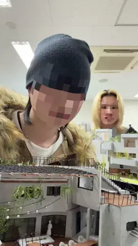 限界建築学生のTikTok投稿