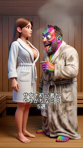 クレイジーサウナのTikTok投稿