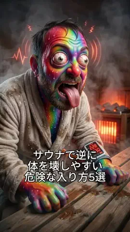 クレイジーサウナのTikTok投稿