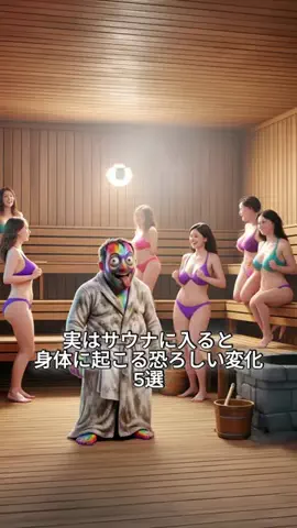クレイジーサウナのTikTok投稿