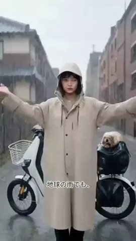 Qinmi CloudのTikTok PR投稿：POV: あなたは雨の中に立ち往生している…でもこのレイン…