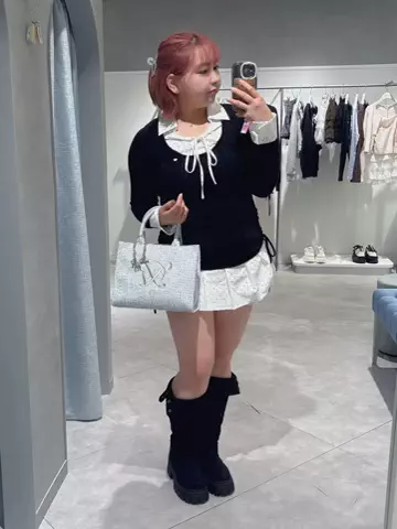 Sana「骨格ストレート・ぽっちゃり」のTikTok投稿