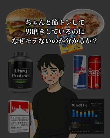 モテ男のTikTok投稿