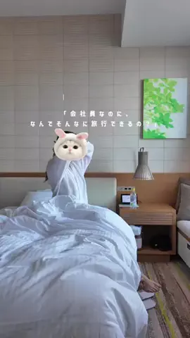 ゆみきゅあ⌇旅とホテルステイのTikTok投稿