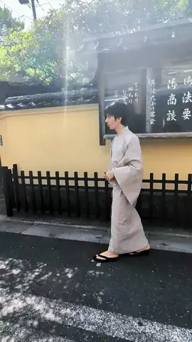 東京着物男子のTikTok投稿