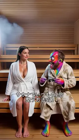 クレイジーサウナのTikTok投稿