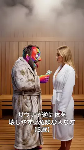 クレイジーサウナのTikTok投稿