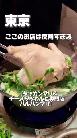 はでちゃんのTikTok PR投稿：タッカンマリが食べたくて行ってきた🐔✨ 丸の内・大手…