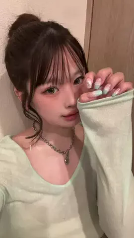 冬のTikTok投稿