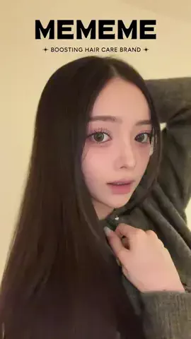 ShihoのTikTok PR投稿：MEMEMEからさらツヤタイプがでたよ💙 @MEMEME #PR #MEMEME #ヘア…