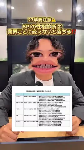 就活せんせーのTikTok投稿