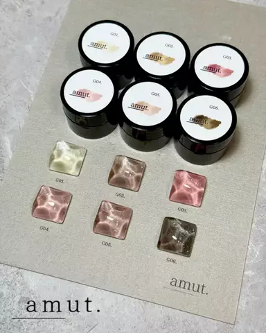 x_nailxのTikTok PR投稿：─͟─͟─͟─͟ #PR こんばんは☺️ amut.第1期メインアンバ…