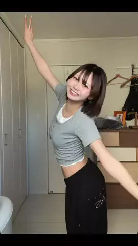 寝不足気味のTikTok投稿