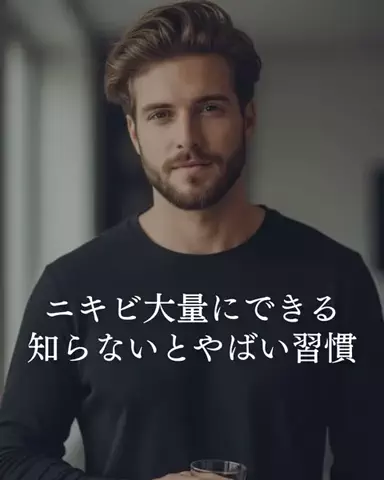 正直レビュー【モテ男美容】のTikTok投稿