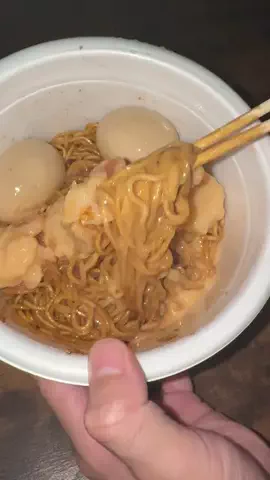 夜食中毒のTikTok投稿