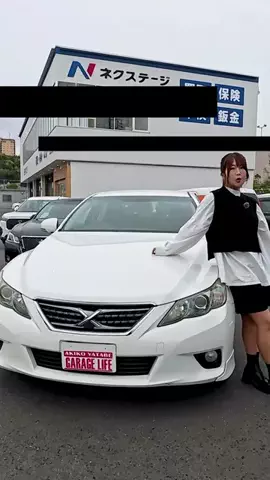 矢田部明子のTikTok PR投稿：中古車でスポーツセダンを買うなら2代目マークXも候補に…
