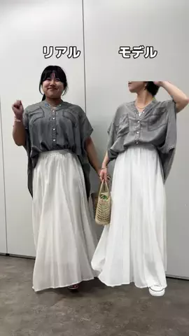 さわ |低身長プラスサイズの服選びのTikTok投稿