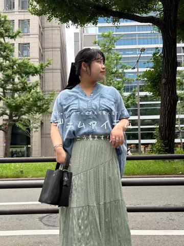 さわ |低身長プラスサイズの服選びのTikTok投稿