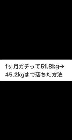 なみ🐹マイナス20kgのTikTok投稿