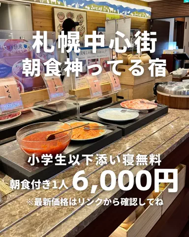 札幌住みK家のおでかけログのTikTok投稿