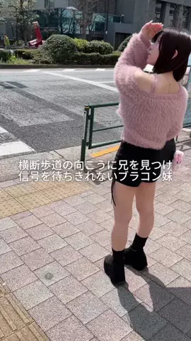 ブラコン妹が尊いのTikTok投稿