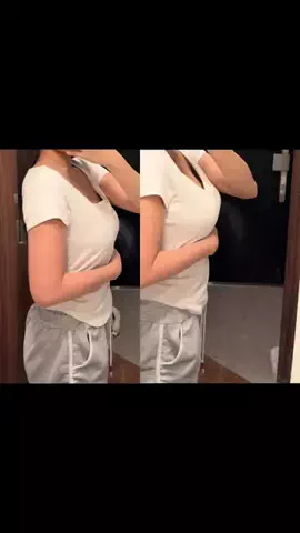 𝙈𝙄𝙉𝘼𝙈𝙄のTikTok PR投稿：←Cカップ　Eカップ→ これちなみに2ヶ月の変化🙌🏻 #バ…