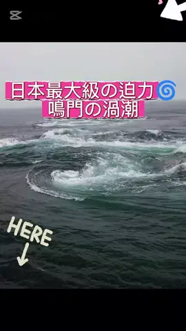 ハッピージュエリーのTikTok PR投稿：【日本最大級の迫力🌀鳴門の渦潮】 自然が作り出す奇跡…
