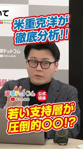 選挙ドットコムのTikTok投稿